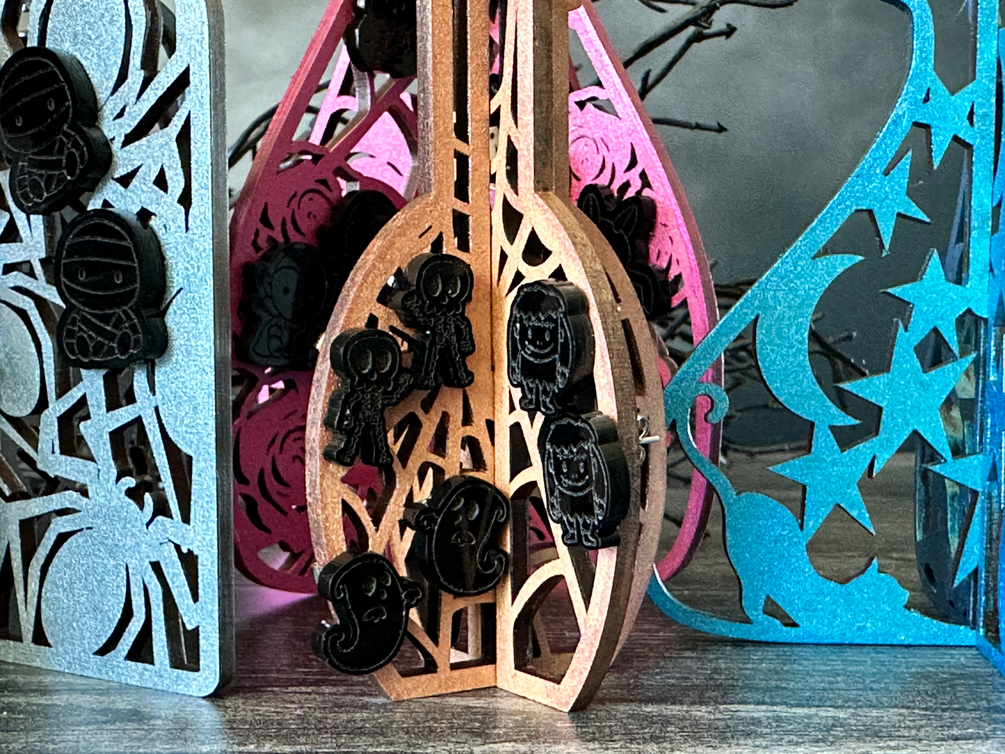 Skeleton Post Earrings
