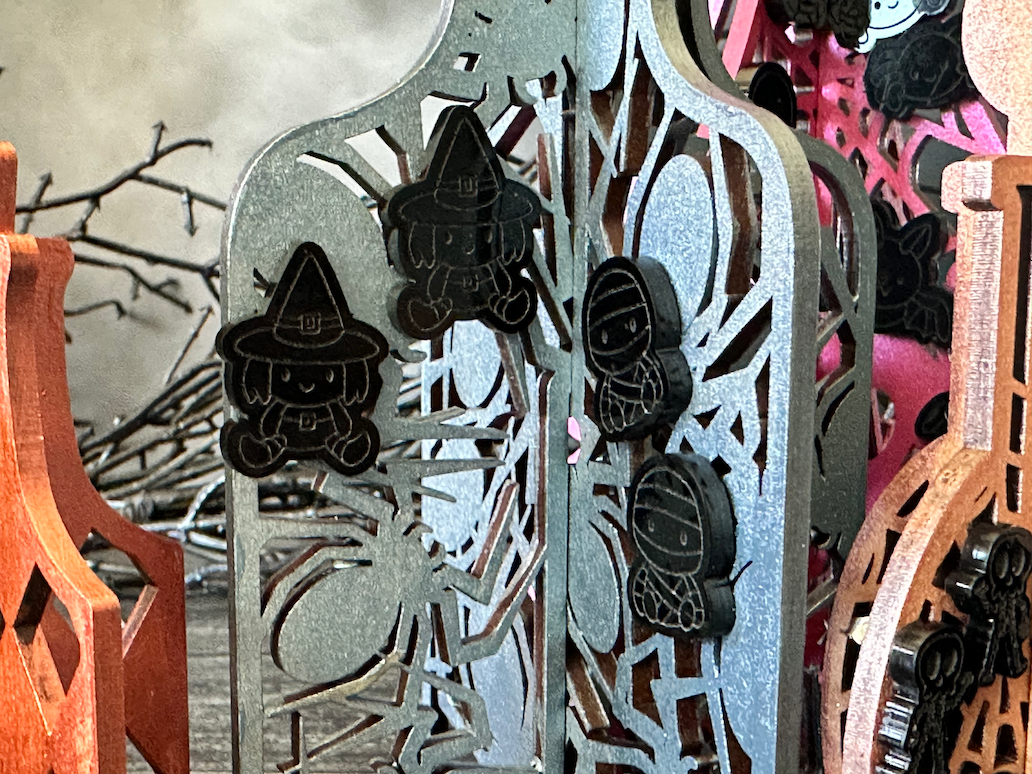 Sitting Witch Post Earrings