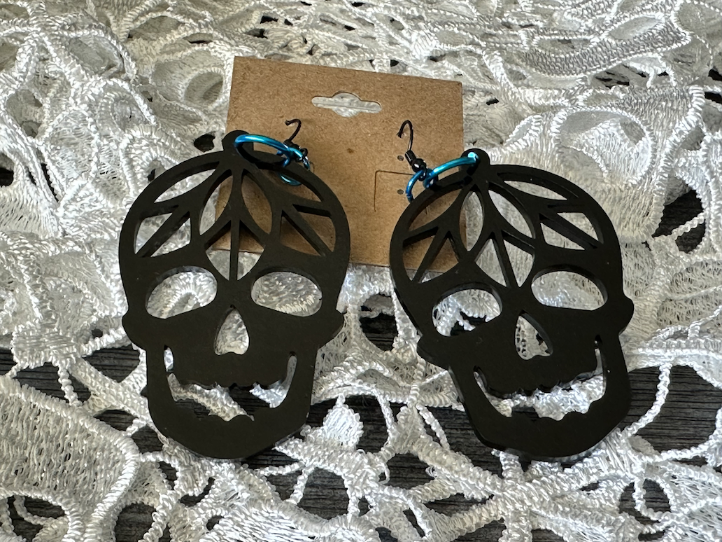 Skull Dangle Earrings