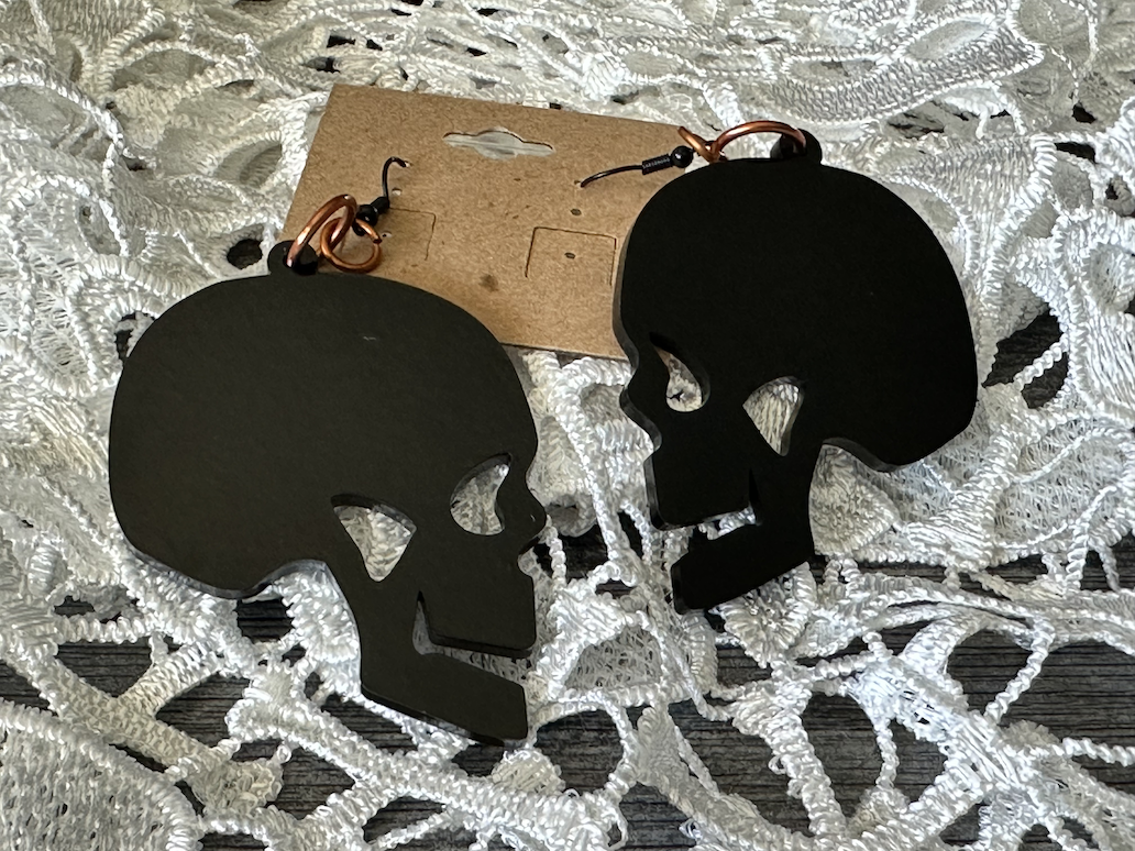 Skull Dangle Earrings