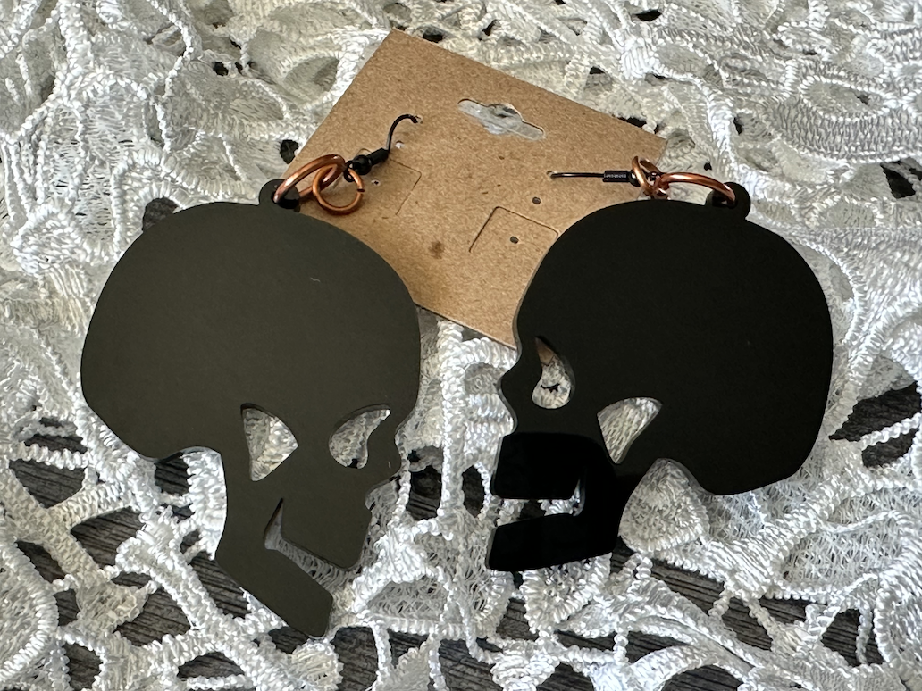 Skull Dangle Earrings
