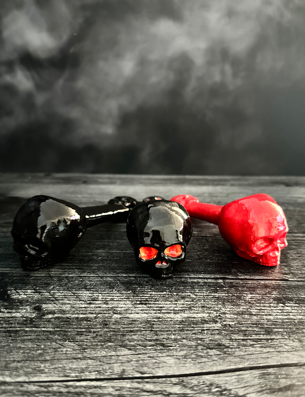Skull Decorative Ceramic Pipes