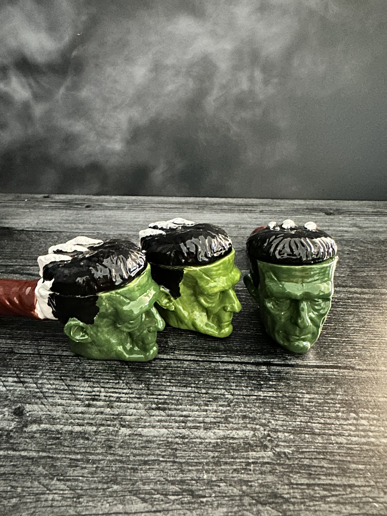 Franken Face Decorative Ceramic Pipes