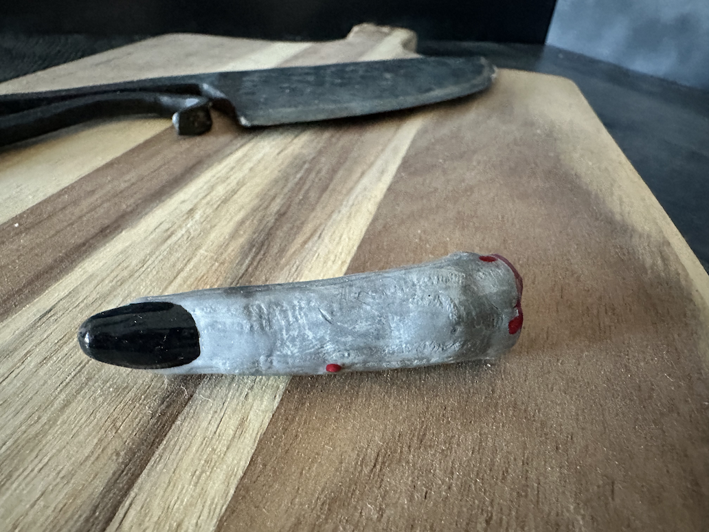 Severed Zombie Finger Pins