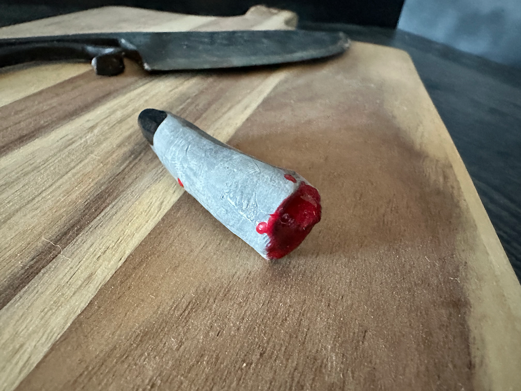 Severed Zombie Finger Pins