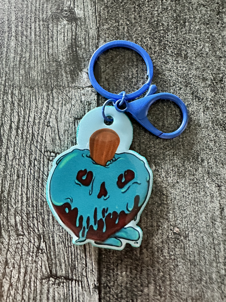 Poison Apple Keychain