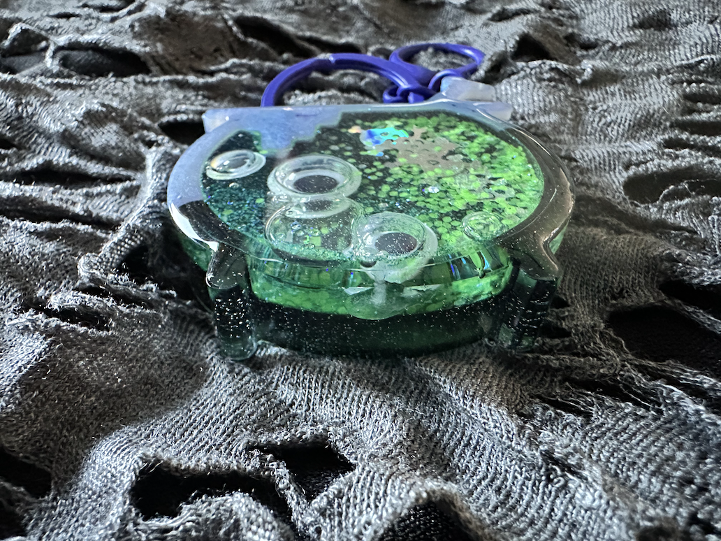 Witch Cauldron Shaker Keychain