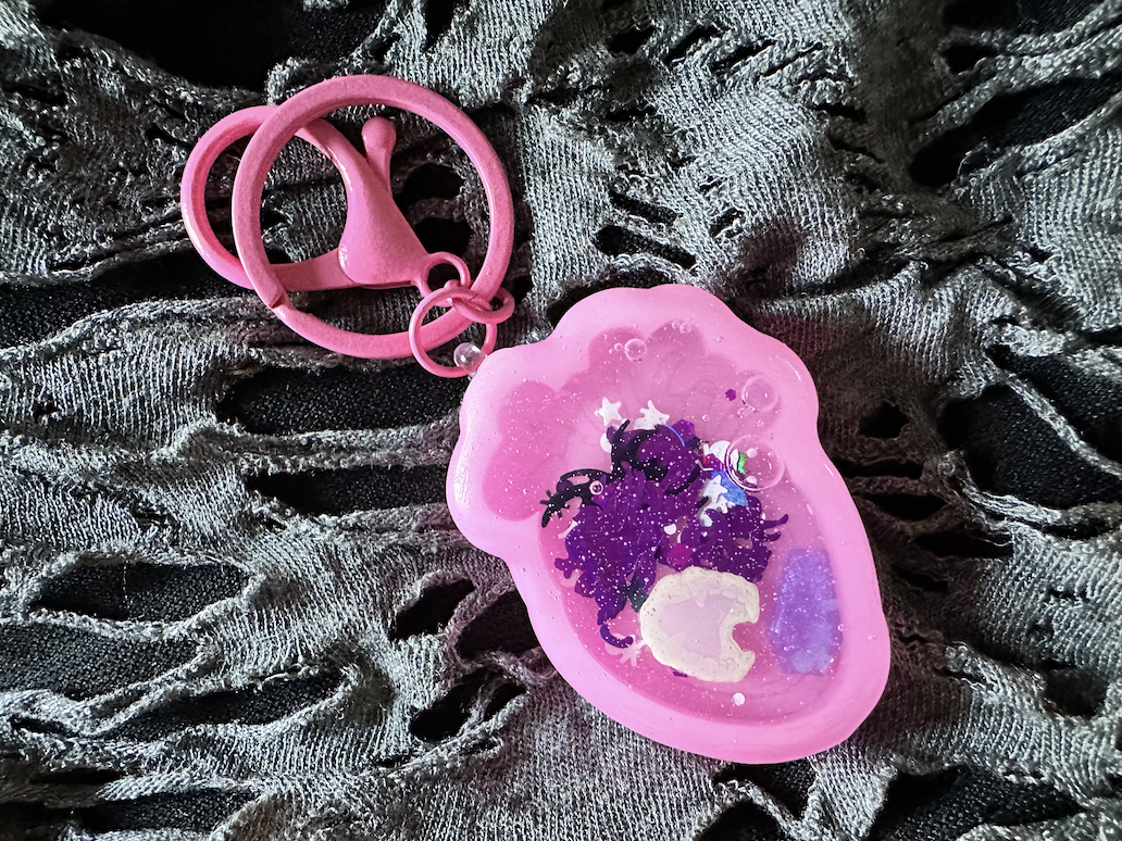 Heart Shaker Keychain