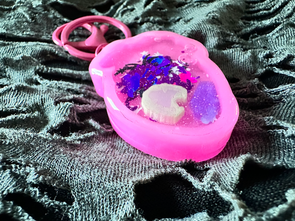 Heart Shaker Keychain