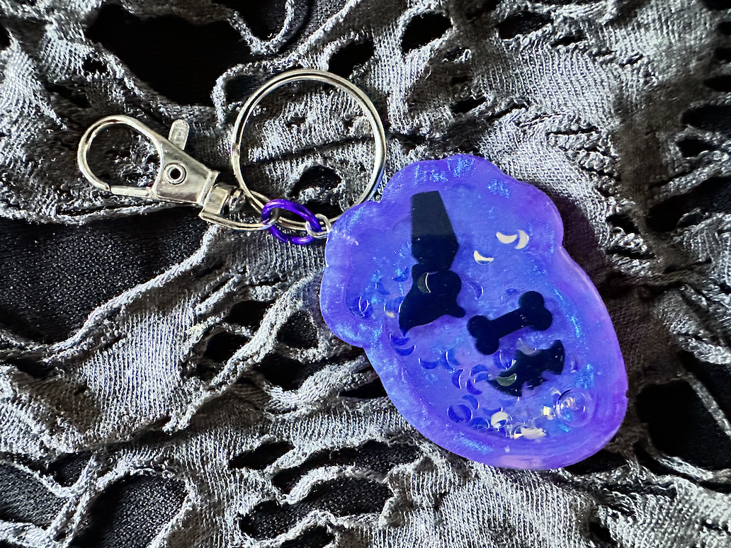 Heart Shaker Keychain