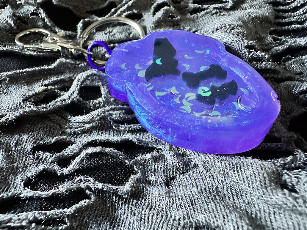 Heart Shaker Keychain
