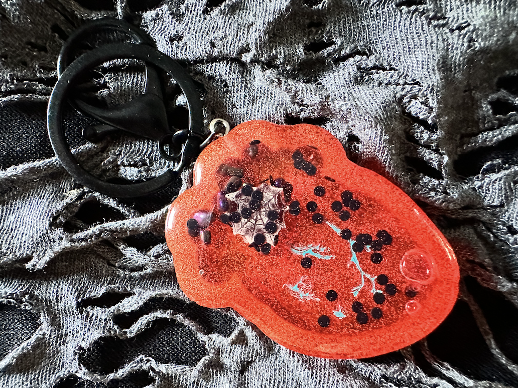 Heart Shaker Keychain