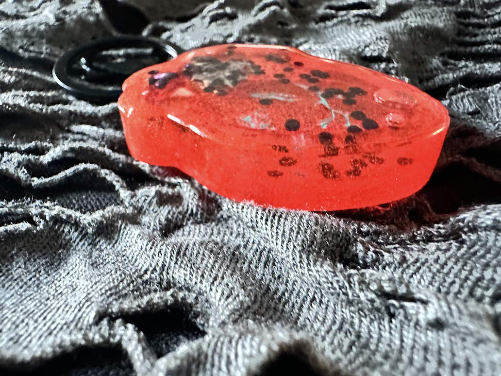 Heart Shaker Keychain