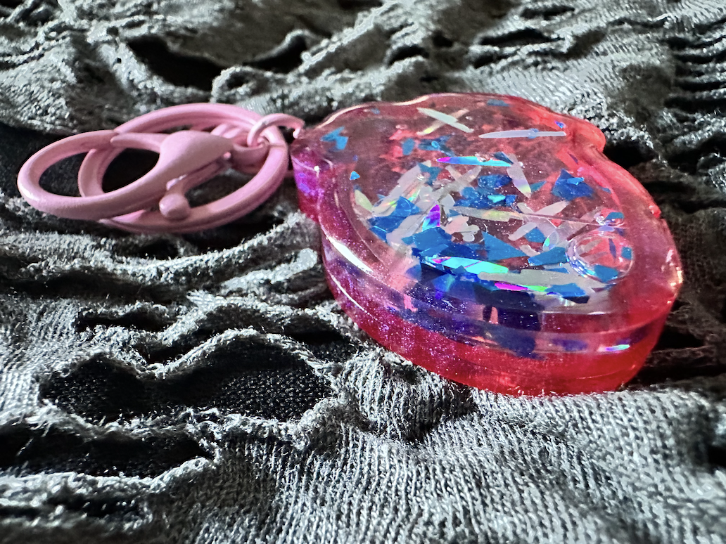 Heart Shaker Keychain