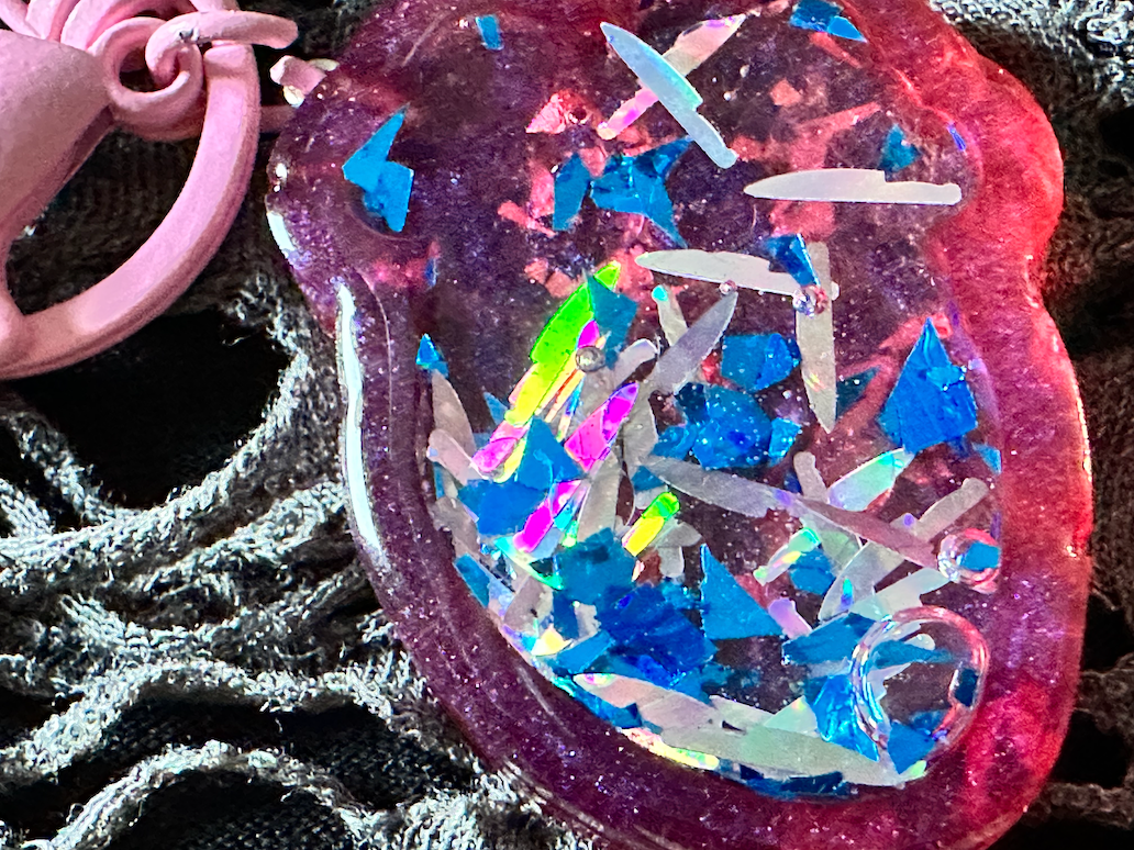 Heart Shaker Keychain