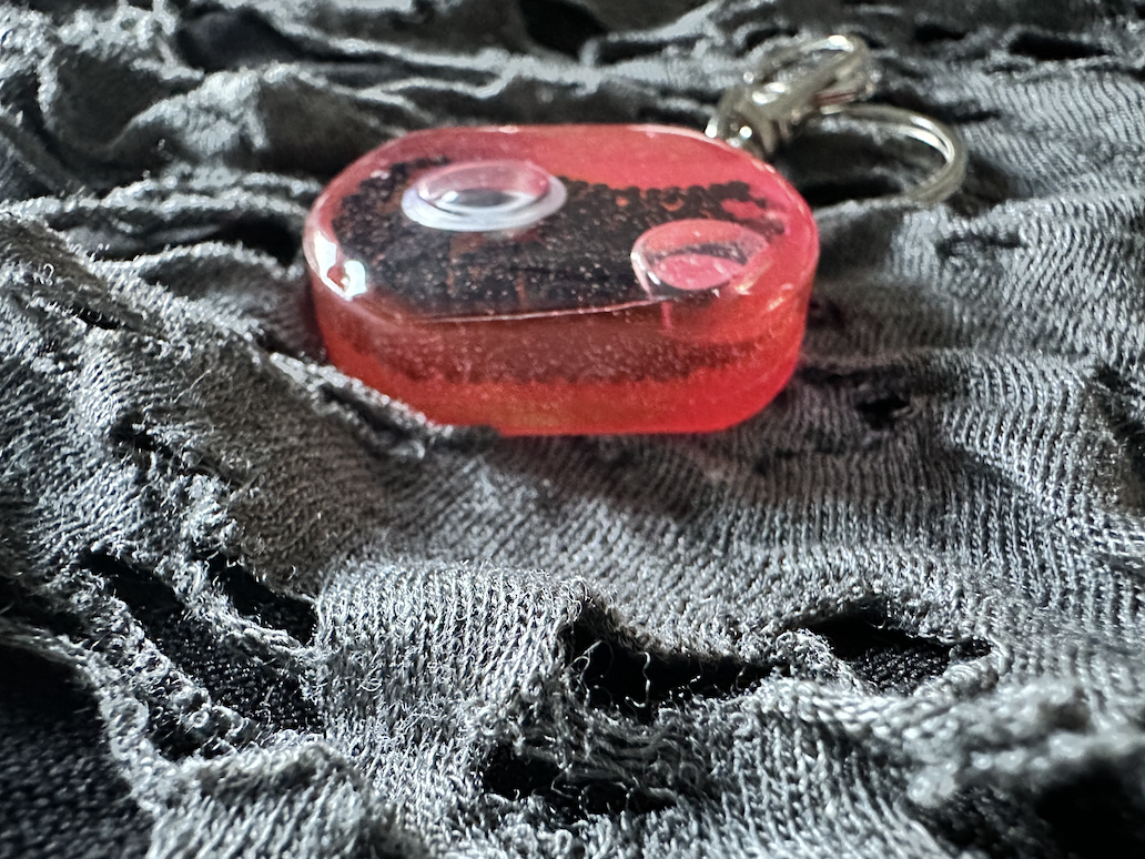 Eyeball Aquarium Shaker Keychain