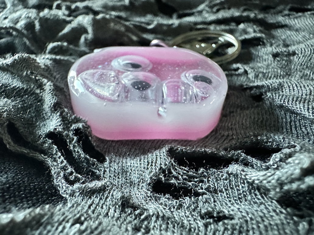 Eyeball Aquarium Shaker Keychain