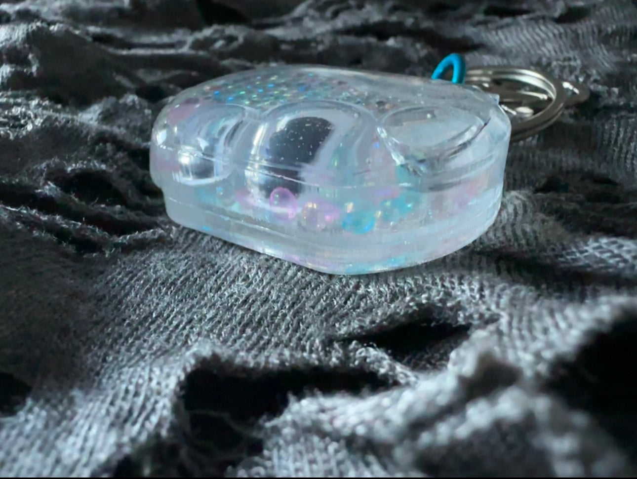Eyeball Aquarium Shaker Keychain