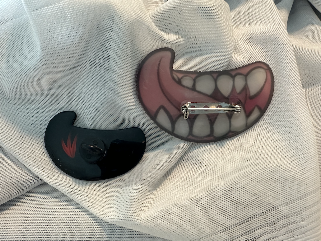 Monster Maw Pins