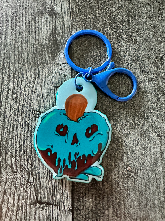 Poison Apple Keychain