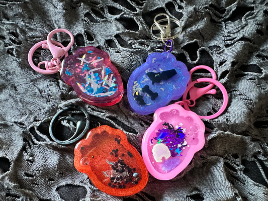 Heart Shaker Keychain